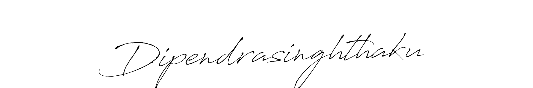 Create a beautiful signature design for name Dipendrasinghthaku. With this signature (Antro_Vectra) fonts, you can make a handwritten signature for free. Dipendrasinghthaku signature style 6 images and pictures png