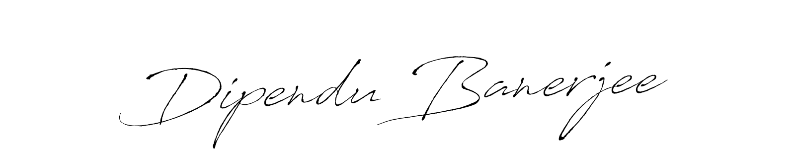 How to make Dipendu Banerjee signature? Antro_Vectra is a professional autograph style. Create handwritten signature for Dipendu Banerjee name. Dipendu Banerjee signature style 6 images and pictures png