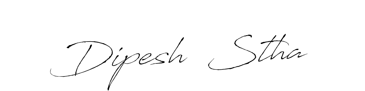 Make a beautiful signature design for name Dipesh  Stha. Use this online signature maker to create a handwritten signature for free. Dipesh  Stha signature style 6 images and pictures png