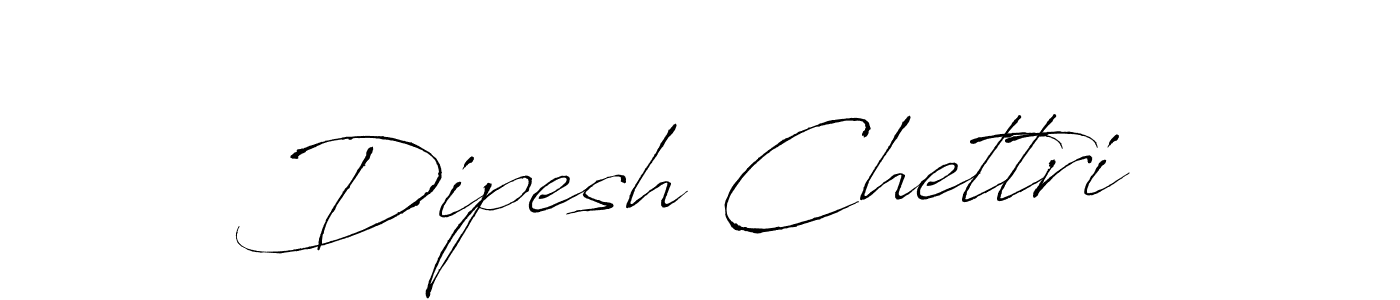 Also we have Dipesh Chettri name is the best signature style. Create professional handwritten signature collection using Antro_Vectra autograph style. Dipesh Chettri signature style 6 images and pictures png