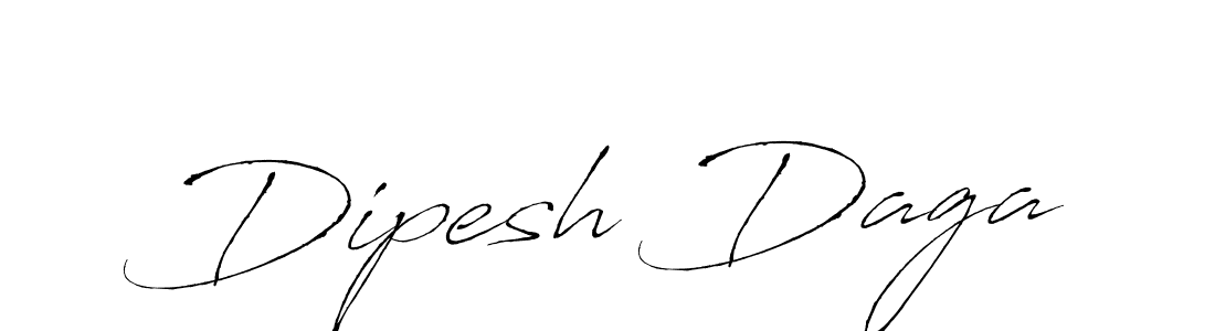 Create a beautiful signature design for name Dipesh Daga. With this signature (Antro_Vectra) fonts, you can make a handwritten signature for free. Dipesh Daga signature style 6 images and pictures png