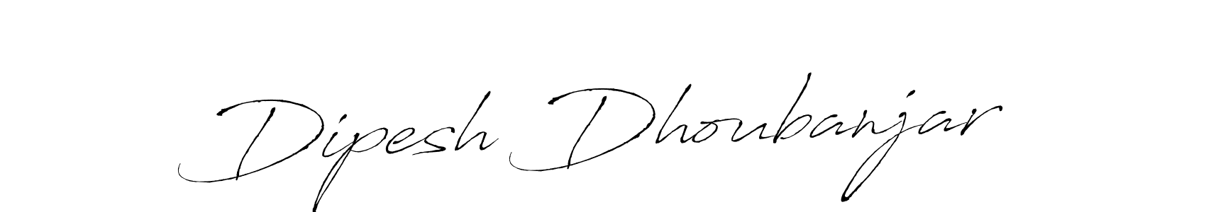 Also You can easily find your signature by using the search form. We will create Dipesh Dhoubanjar name handwritten signature images for you free of cost using Antro_Vectra sign style. Dipesh Dhoubanjar signature style 6 images and pictures png