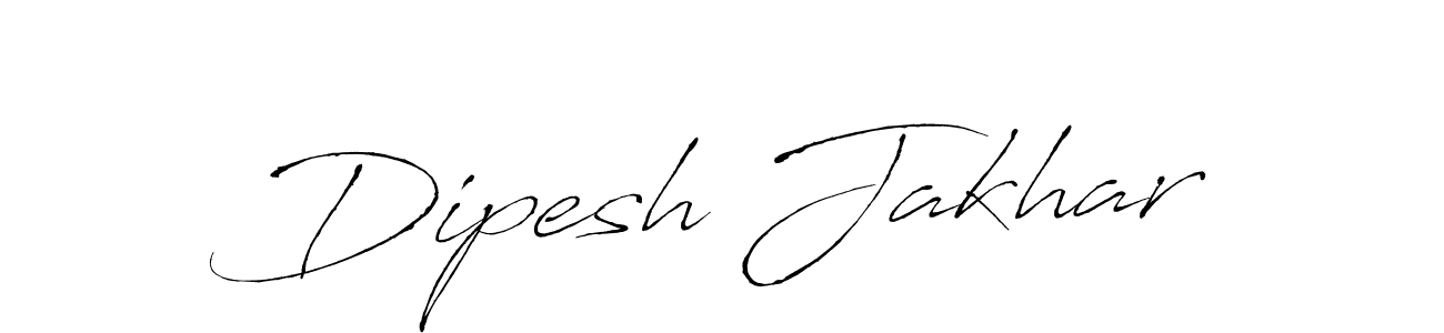 Antro_Vectra is a professional signature style that is perfect for those who want to add a touch of class to their signature. It is also a great choice for those who want to make their signature more unique. Get Dipesh Jakhar name to fancy signature for free. Dipesh Jakhar signature style 6 images and pictures png