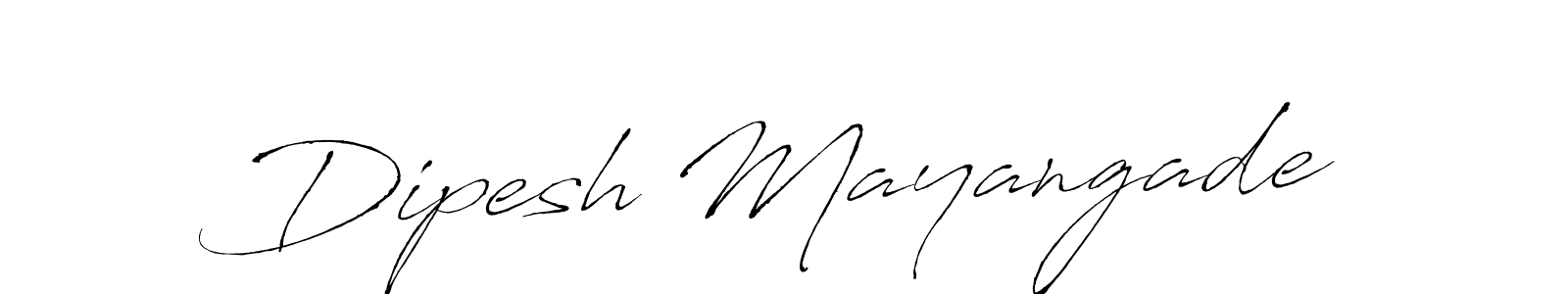 Use a signature maker to create a handwritten signature online. With this signature software, you can design (Antro_Vectra) your own signature for name Dipesh Mayangade. Dipesh Mayangade signature style 6 images and pictures png