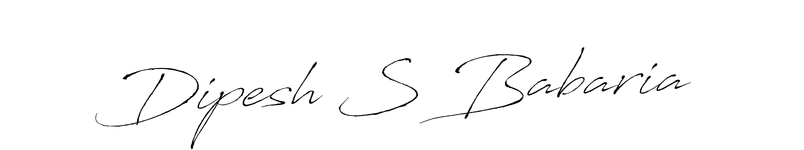 Make a beautiful signature design for name Dipesh S Babaria. Use this online signature maker to create a handwritten signature for free. Dipesh S Babaria signature style 6 images and pictures png