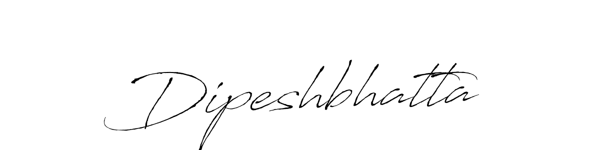 Make a beautiful signature design for name Dipeshbhatta. With this signature (Antro_Vectra) style, you can create a handwritten signature for free. Dipeshbhatta signature style 6 images and pictures png