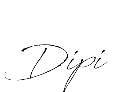 Also we have Dipi name is the best signature style. Create professional handwritten signature collection using Antro_Vectra autograph style. Dipi signature style 6 images and pictures png