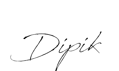 You should practise on your own different ways (Antro_Vectra) to write your name (Dipik) in signature. don't let someone else do it for you. Dipik signature style 6 images and pictures png