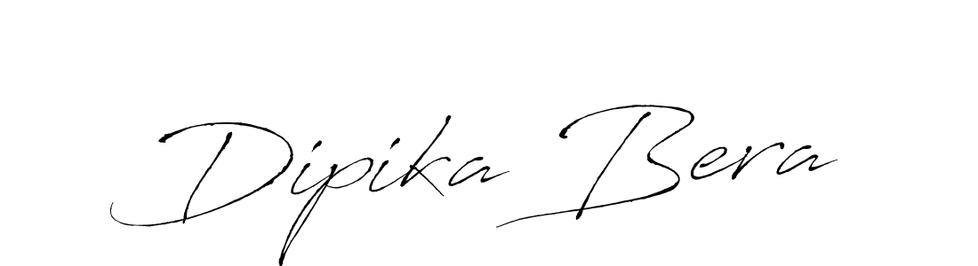 Use a signature maker to create a handwritten signature online. With this signature software, you can design (Antro_Vectra) your own signature for name Dipika Bera. Dipika Bera signature style 6 images and pictures png