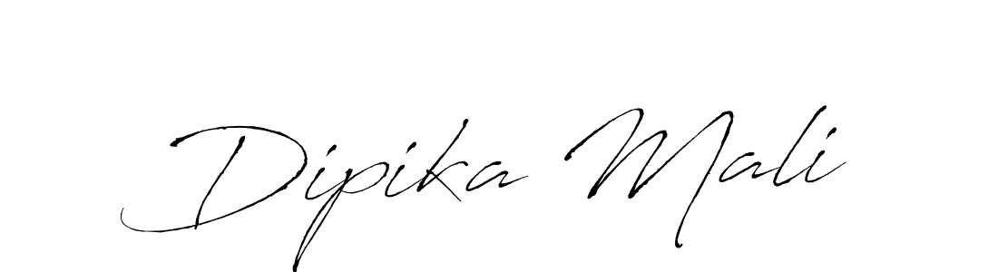 You should practise on your own different ways (Antro_Vectra) to write your name (Dipika Mali) in signature. don't let someone else do it for you. Dipika Mali signature style 6 images and pictures png