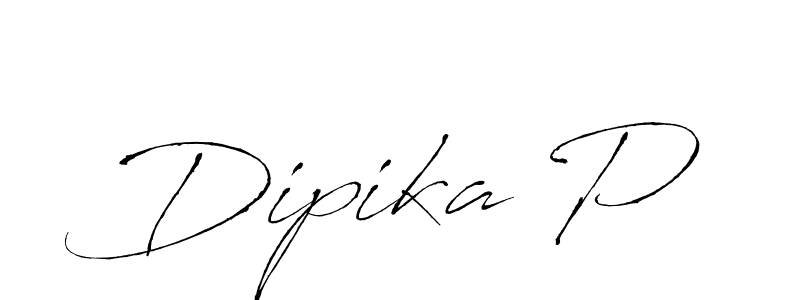 Similarly Antro_Vectra is the best handwritten signature design. Signature creator online .You can use it as an online autograph creator for name Dipika P. Dipika P signature style 6 images and pictures png