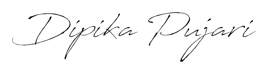 Create a beautiful signature design for name Dipika Pujari. With this signature (Antro_Vectra) fonts, you can make a handwritten signature for free. Dipika Pujari signature style 6 images and pictures png