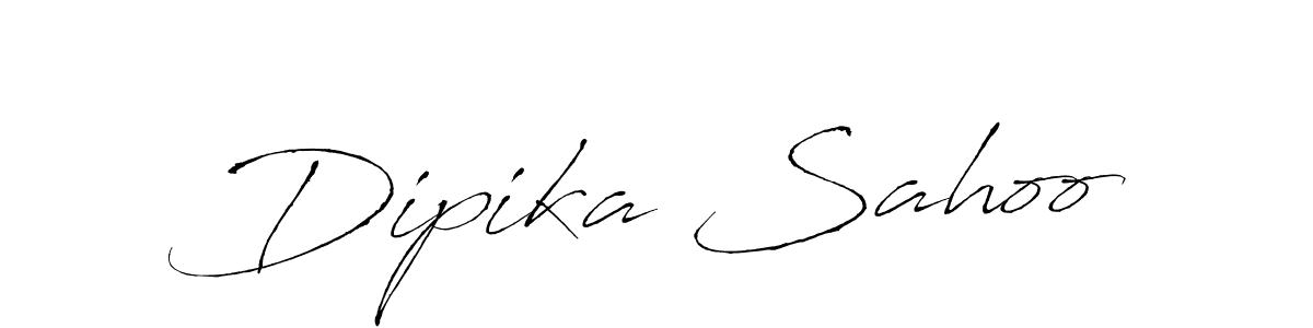How to make Dipika Sahoo signature? Antro_Vectra is a professional autograph style. Create handwritten signature for Dipika Sahoo name. Dipika Sahoo signature style 6 images and pictures png