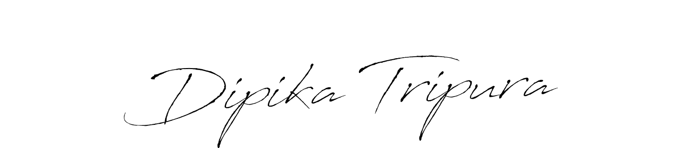 Design your own signature with our free online signature maker. With this signature software, you can create a handwritten (Antro_Vectra) signature for name Dipika Tripura. Dipika Tripura signature style 6 images and pictures png