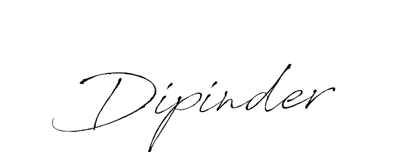 Use a signature maker to create a handwritten signature online. With this signature software, you can design (Antro_Vectra) your own signature for name Dipinder. Dipinder signature style 6 images and pictures png