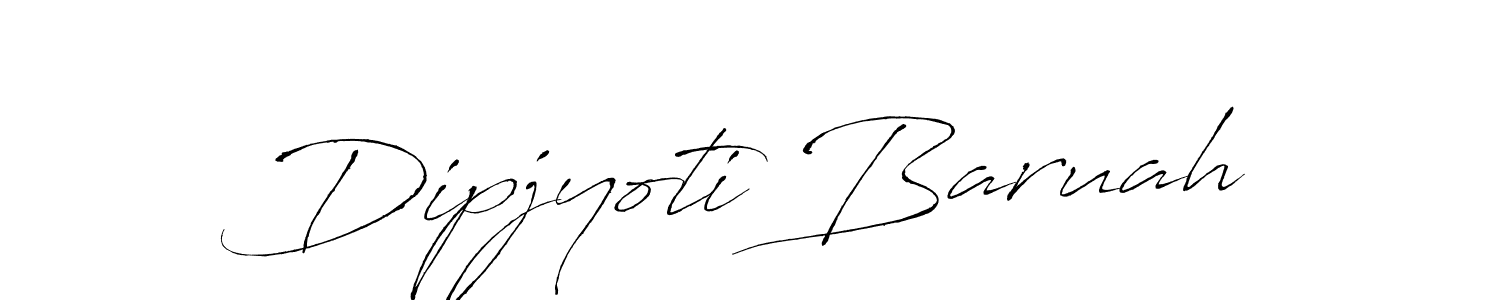 How to make Dipjyoti Baruah signature? Antro_Vectra is a professional autograph style. Create handwritten signature for Dipjyoti Baruah name. Dipjyoti Baruah signature style 6 images and pictures png