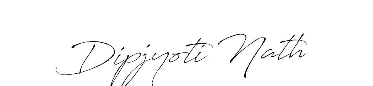 Design your own signature with our free online signature maker. With this signature software, you can create a handwritten (Antro_Vectra) signature for name Dipjyoti Nath. Dipjyoti Nath signature style 6 images and pictures png