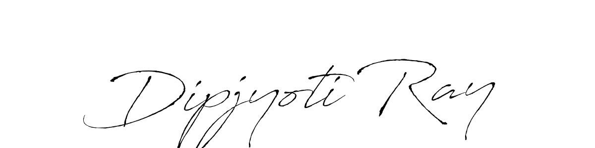 Design your own signature with our free online signature maker. With this signature software, you can create a handwritten (Antro_Vectra) signature for name Dipjyoti Ray. Dipjyoti Ray signature style 6 images and pictures png