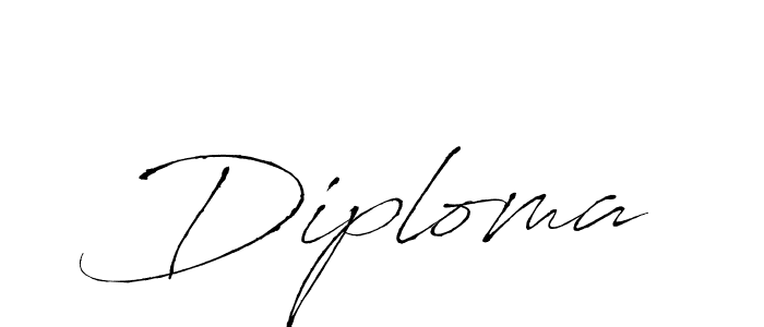 Create a beautiful signature design for name Diploma. With this signature (Antro_Vectra) fonts, you can make a handwritten signature for free. Diploma signature style 6 images and pictures png