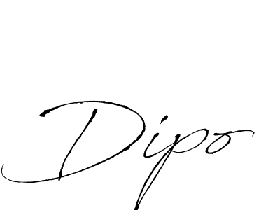 Use a signature maker to create a handwritten signature online. With this signature software, you can design (Antro_Vectra) your own signature for name Dipo. Dipo signature style 6 images and pictures png