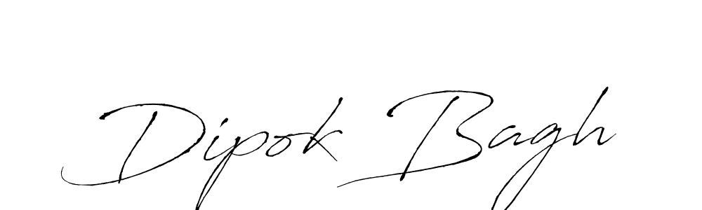 Create a beautiful signature design for name Dipok Bagh. With this signature (Antro_Vectra) fonts, you can make a handwritten signature for free. Dipok Bagh signature style 6 images and pictures png
