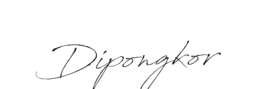 The best way (Antro_Vectra) to make a short signature is to pick only two or three words in your name. The name Dipongkor include a total of six letters. For converting this name. Dipongkor signature style 6 images and pictures png