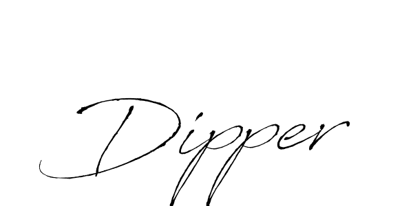 Create a beautiful signature design for name Dipper. With this signature (Antro_Vectra) fonts, you can make a handwritten signature for free. Dipper signature style 6 images and pictures png