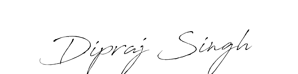 Dipraj Singh stylish signature style. Best Handwritten Sign (Antro_Vectra) for my name. Handwritten Signature Collection Ideas for my name Dipraj Singh. Dipraj Singh signature style 6 images and pictures png