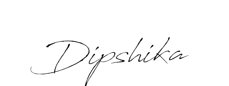 How to make Dipshika name signature. Use Antro_Vectra style for creating short signs online. This is the latest handwritten sign. Dipshika signature style 6 images and pictures png