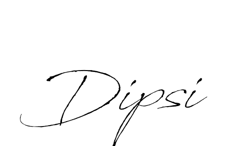 Similarly Antro_Vectra is the best handwritten signature design. Signature creator online .You can use it as an online autograph creator for name Dipsi. Dipsi signature style 6 images and pictures png