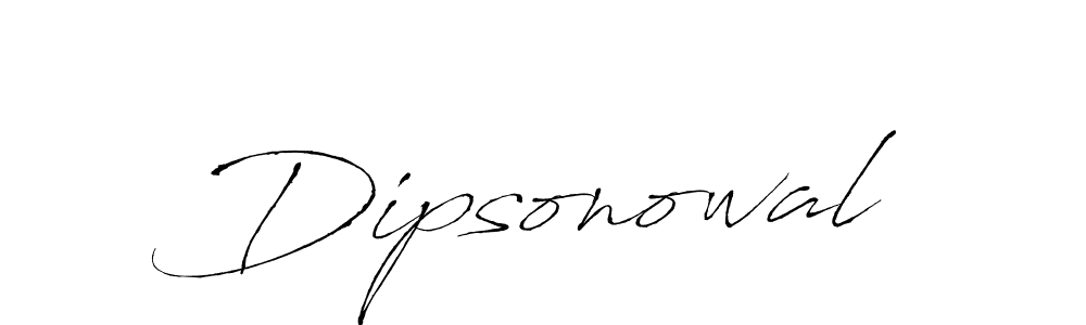 It looks lik you need a new signature style for name Dipsonowal. Design unique handwritten (Antro_Vectra) signature with our free signature maker in just a few clicks. Dipsonowal signature style 6 images and pictures png