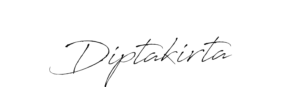 Design your own signature with our free online signature maker. With this signature software, you can create a handwritten (Antro_Vectra) signature for name Diptakirta. Diptakirta signature style 6 images and pictures png