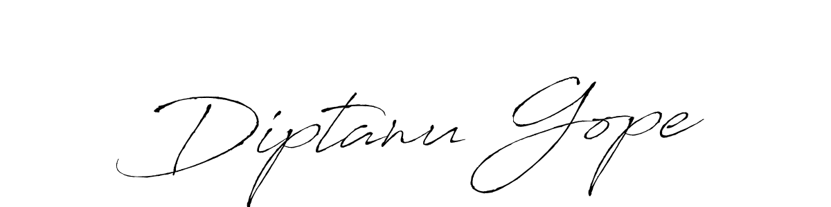 How to make Diptanu Gope signature? Antro_Vectra is a professional autograph style. Create handwritten signature for Diptanu Gope name. Diptanu Gope signature style 6 images and pictures png