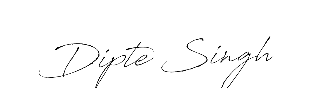 Make a beautiful signature design for name Dipte Singh. Use this online signature maker to create a handwritten signature for free. Dipte Singh signature style 6 images and pictures png