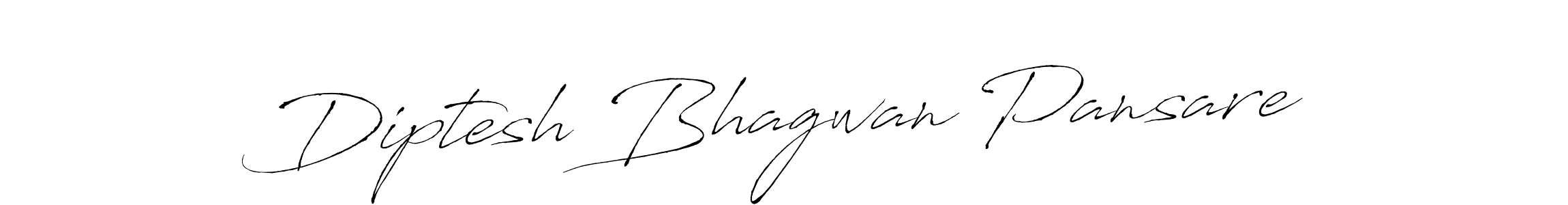 Design your own signature with our free online signature maker. With this signature software, you can create a handwritten (Antro_Vectra) signature for name Diptesh Bhagwan Pansare. Diptesh Bhagwan Pansare signature style 6 images and pictures png