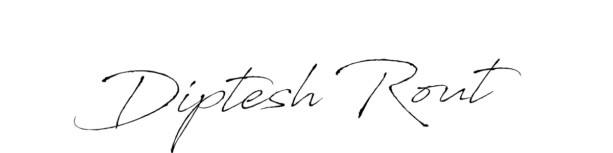 Create a beautiful signature design for name Diptesh Rout. With this signature (Antro_Vectra) fonts, you can make a handwritten signature for free. Diptesh Rout signature style 6 images and pictures png