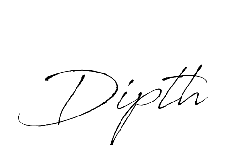 Also You can easily find your signature by using the search form. We will create Dipth name handwritten signature images for you free of cost using Antro_Vectra sign style. Dipth signature style 6 images and pictures png