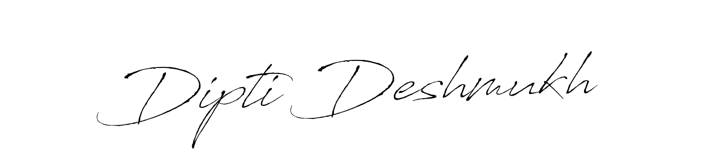 Also You can easily find your signature by using the search form. We will create Dipti Deshmukh name handwritten signature images for you free of cost using Antro_Vectra sign style. Dipti Deshmukh signature style 6 images and pictures png