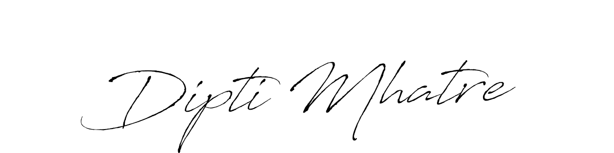 Make a beautiful signature design for name Dipti Mhatre. Use this online signature maker to create a handwritten signature for free. Dipti Mhatre signature style 6 images and pictures png