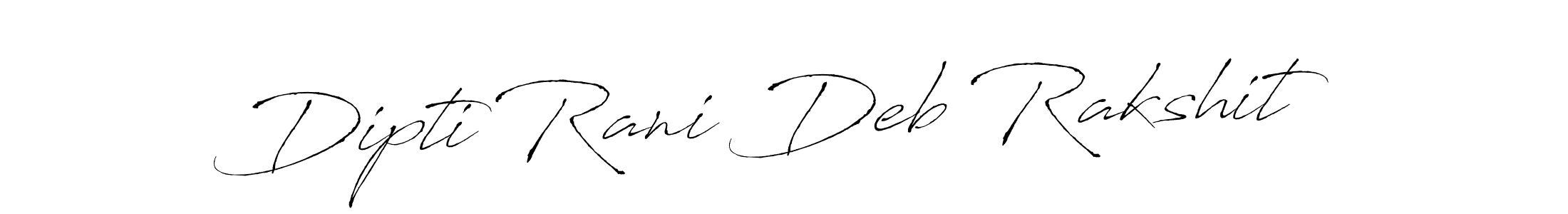 How to make Dipti Rani Deb Rakshit signature? Antro_Vectra is a professional autograph style. Create handwritten signature for Dipti Rani Deb Rakshit name. Dipti Rani Deb Rakshit signature style 6 images and pictures png