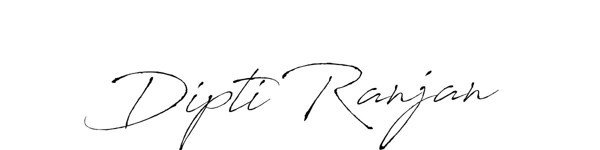 How to make Dipti Ranjan name signature. Use Antro_Vectra style for creating short signs online. This is the latest handwritten sign. Dipti Ranjan signature style 6 images and pictures png