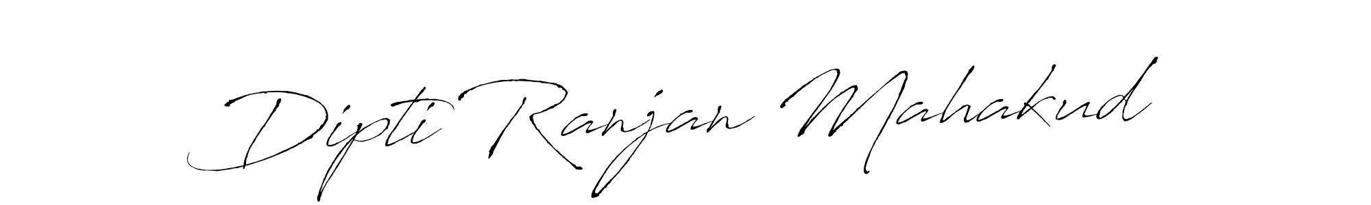 Dipti Ranjan Mahakud stylish signature style. Best Handwritten Sign (Antro_Vectra) for my name. Handwritten Signature Collection Ideas for my name Dipti Ranjan Mahakud. Dipti Ranjan Mahakud signature style 6 images and pictures png