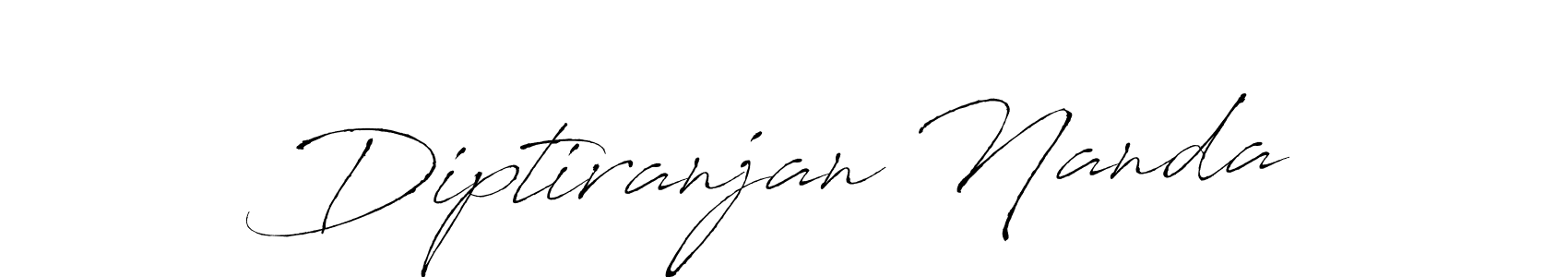 Diptiranjan Nanda stylish signature style. Best Handwritten Sign (Antro_Vectra) for my name. Handwritten Signature Collection Ideas for my name Diptiranjan Nanda. Diptiranjan Nanda signature style 6 images and pictures png