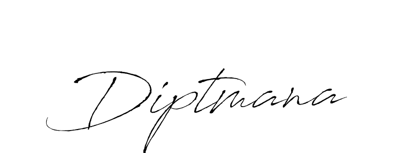 Diptmana stylish signature style. Best Handwritten Sign (Antro_Vectra) for my name. Handwritten Signature Collection Ideas for my name Diptmana. Diptmana signature style 6 images and pictures png