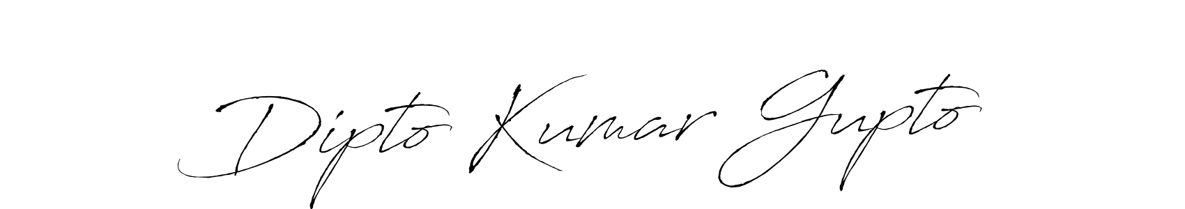 How to make Dipto Kumar Gupto signature? Antro_Vectra is a professional autograph style. Create handwritten signature for Dipto Kumar Gupto name. Dipto Kumar Gupto signature style 6 images and pictures png