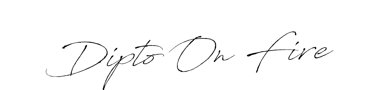 The best way (Antro_Vectra) to make a short signature is to pick only two or three words in your name. The name Dipto On Fire include a total of six letters. For converting this name. Dipto On Fire signature style 6 images and pictures png