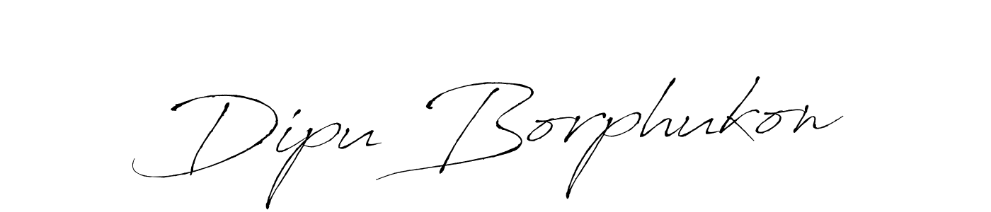 Use a signature maker to create a handwritten signature online. With this signature software, you can design (Antro_Vectra) your own signature for name Dipu Borphukon. Dipu Borphukon signature style 6 images and pictures png