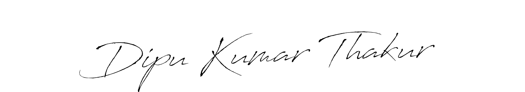 Use a signature maker to create a handwritten signature online. With this signature software, you can design (Antro_Vectra) your own signature for name Dipu Kumar Thakur. Dipu Kumar Thakur signature style 6 images and pictures png