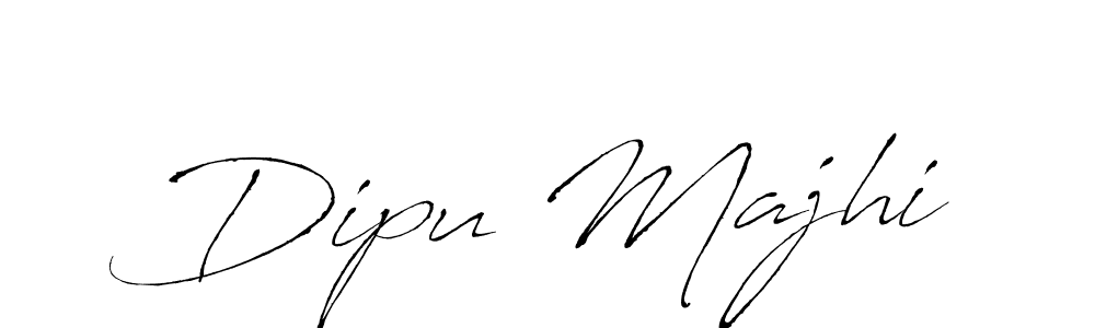 Create a beautiful signature design for name Dipu Majhi. With this signature (Antro_Vectra) fonts, you can make a handwritten signature for free. Dipu Majhi signature style 6 images and pictures png