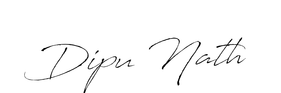 Create a beautiful signature design for name Dipu Nath. With this signature (Antro_Vectra) fonts, you can make a handwritten signature for free. Dipu Nath signature style 6 images and pictures png